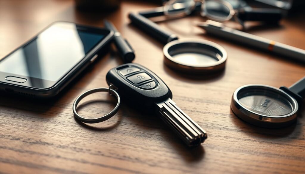 clé voiture introuvable