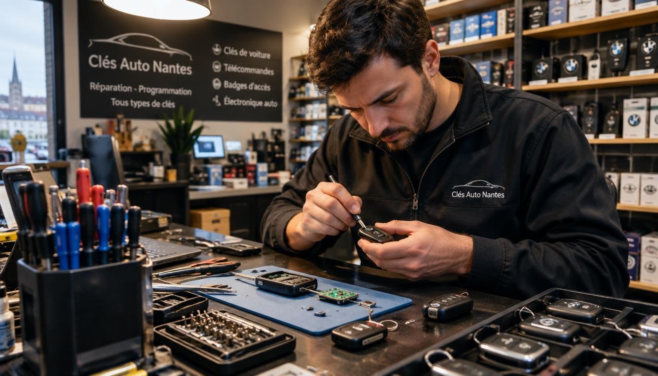 reparer cle voiture Nantes